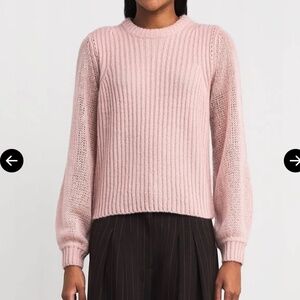 Me+em soft pink sweater